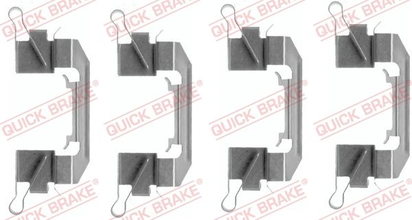 QUICK BRAKE Комплектующие, колодки дискового тормоза 109-1626